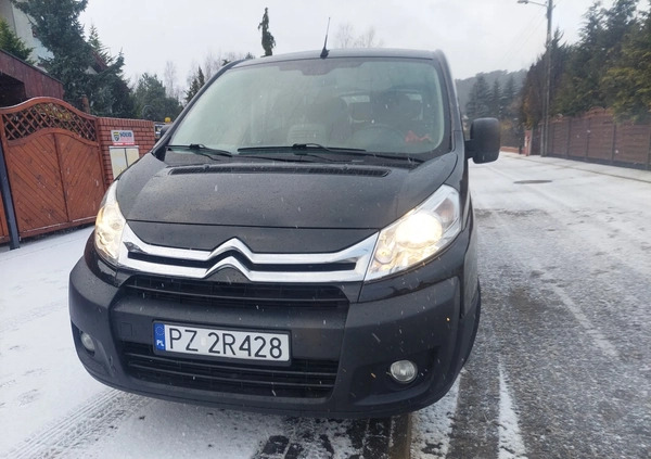 Citroen Jumpy Combi cena 35999 przebieg: 406000, rok produkcji 2014 z Mosina małe 704